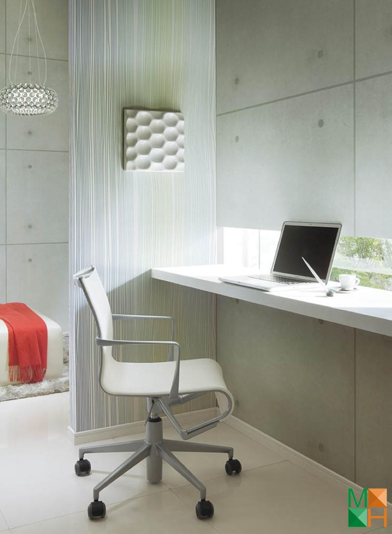 Giấy dán tường Nhật Bản phong cách hiện đại được dán tại Đại Hưng, Mỹ Đức, Hà Nội P087_01_6168_6169