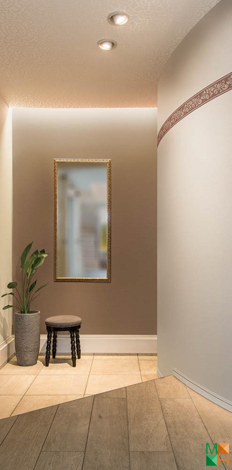 Giấy dán tường Nhật Bản đơn sắc được dán tại Ngọc Sơn, Chương Mỹ, Hà Nội P119_02_6246_6249_6250_6319