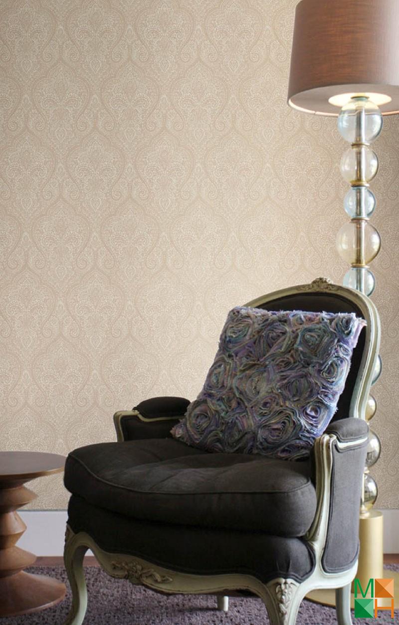 Giấy dán tường Nhật Bản cổ điển được dán tại Đại Yên, Chương Mỹ, Hà Nội P154_03_6338