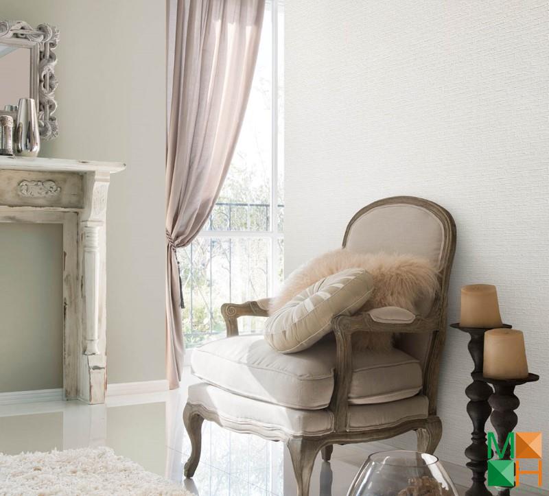 Giấy dán tường Nhật Bản cổ điển được dán tại Đồng Lạc, Chương Mỹ, Hà Nội P156_01_6343_6344