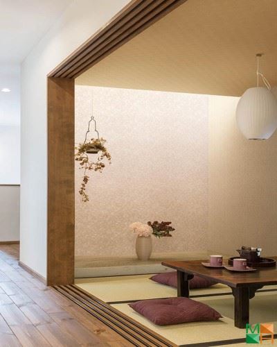 Giấy dán tường Nhật Bản phong cách hiện đại P178_01_6011_6407_6408_6593