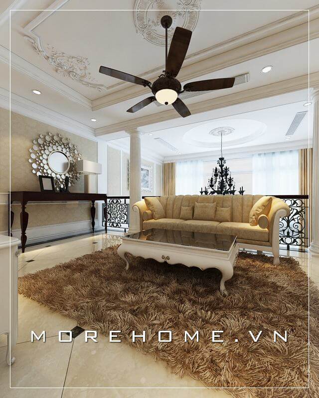 Sofa chung cư tân cổ điển Sofa chung cư tân cổ điển
